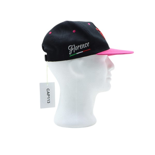 Florence cappello nero e fucsia unisex