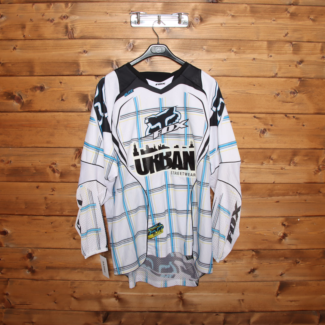 Fox Maglia da Motocross Bianca Taglia XL Uomo