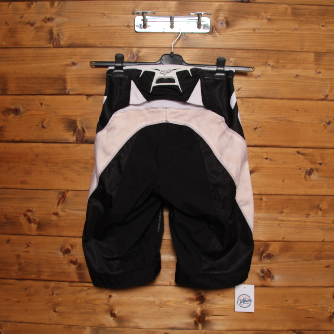 Fox Pantalone da Motocross Nero e Bianco Taglia 42 Uomo Made in Korea