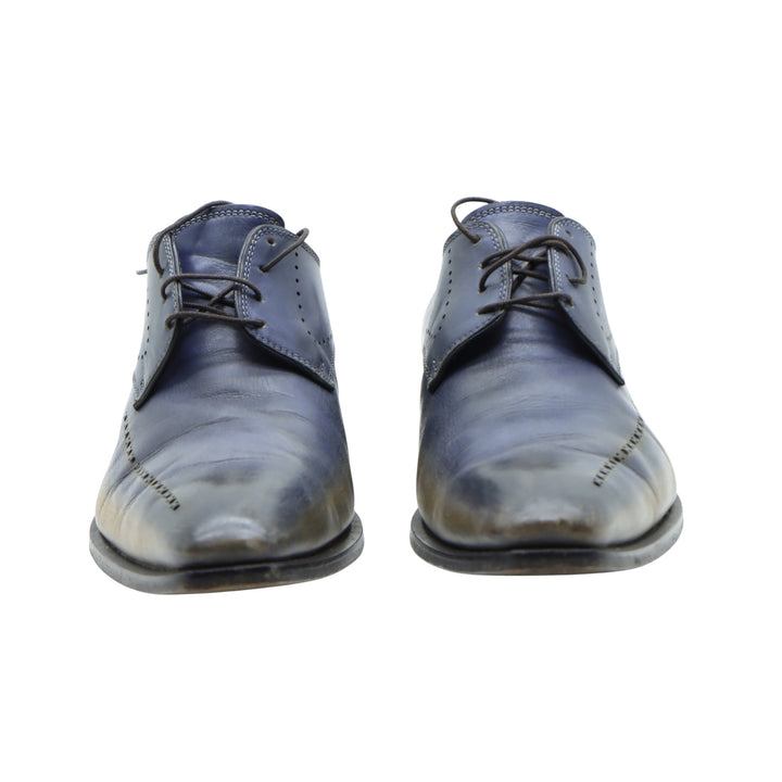 Francesco Benigno Scarpa Classica Blu EU 41 Uomo