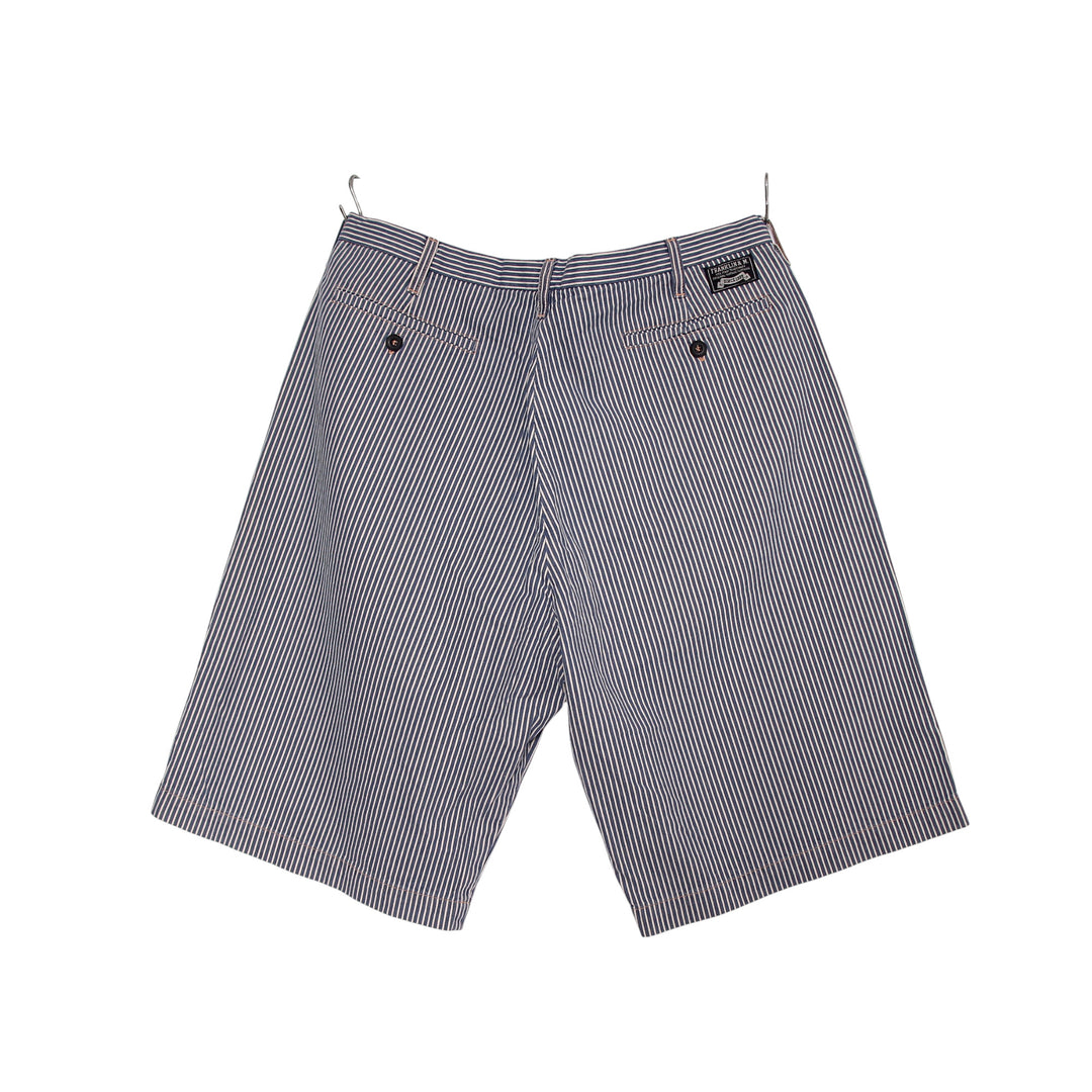 Franklin and Marshall Bermuda Chino Bianco e Blu W36 Uomo