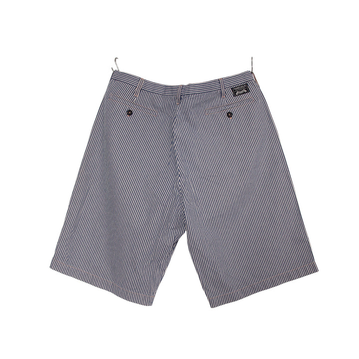 Franklin and Marshall Bermuda Chino Bianco e Blu W36 Uomo