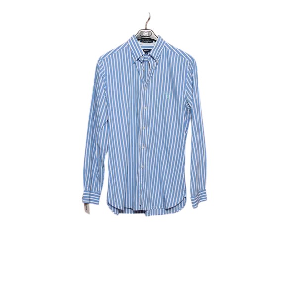 Gant camicia bianca e azzurra taglia M uomo