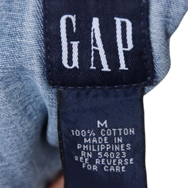 Gap salopette di jeans custom denim taglia M unisex
