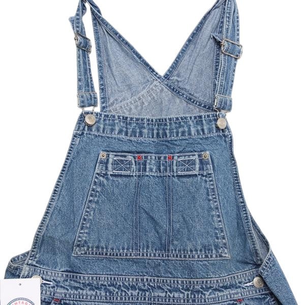 Gap salopette di jeans custom denim taglia S unisex