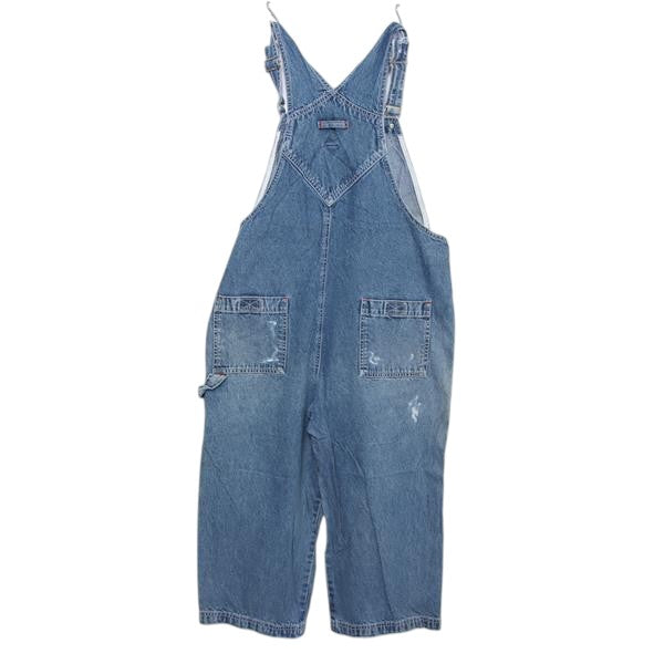 Gap salopette di jeans custom denim taglia S unisex