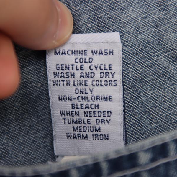 Gap salopette di jeans custom denim taglia M unisex