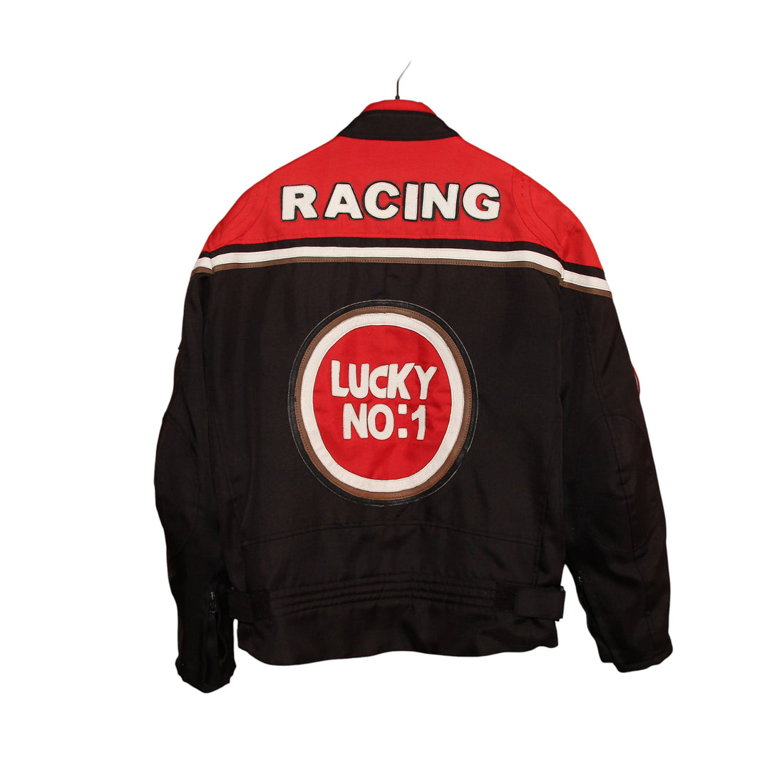 Giacca da Moto Racing Rossa e Nera Taglia XXL Uomo