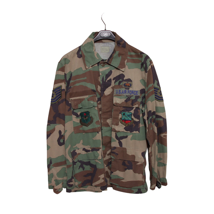 US Air Force giacca militare camouflage taglia L uomo