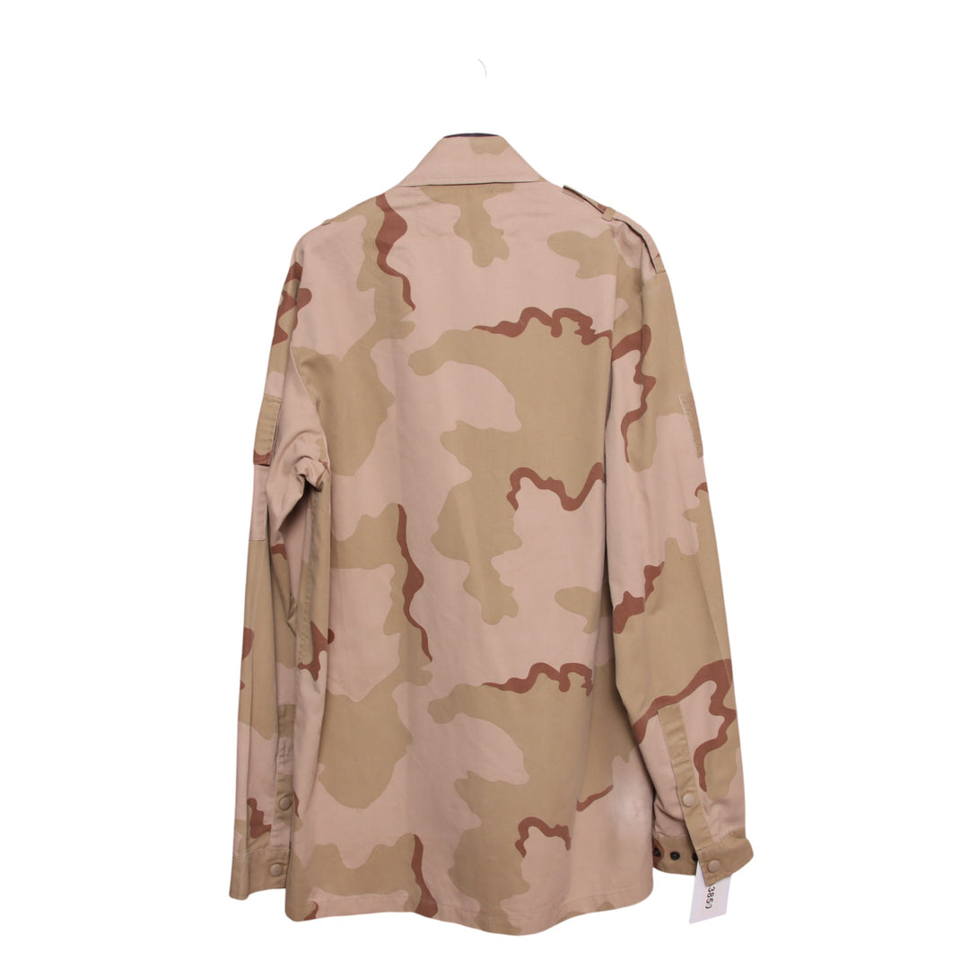 Giacca militare beige camouflage taglia M uomo