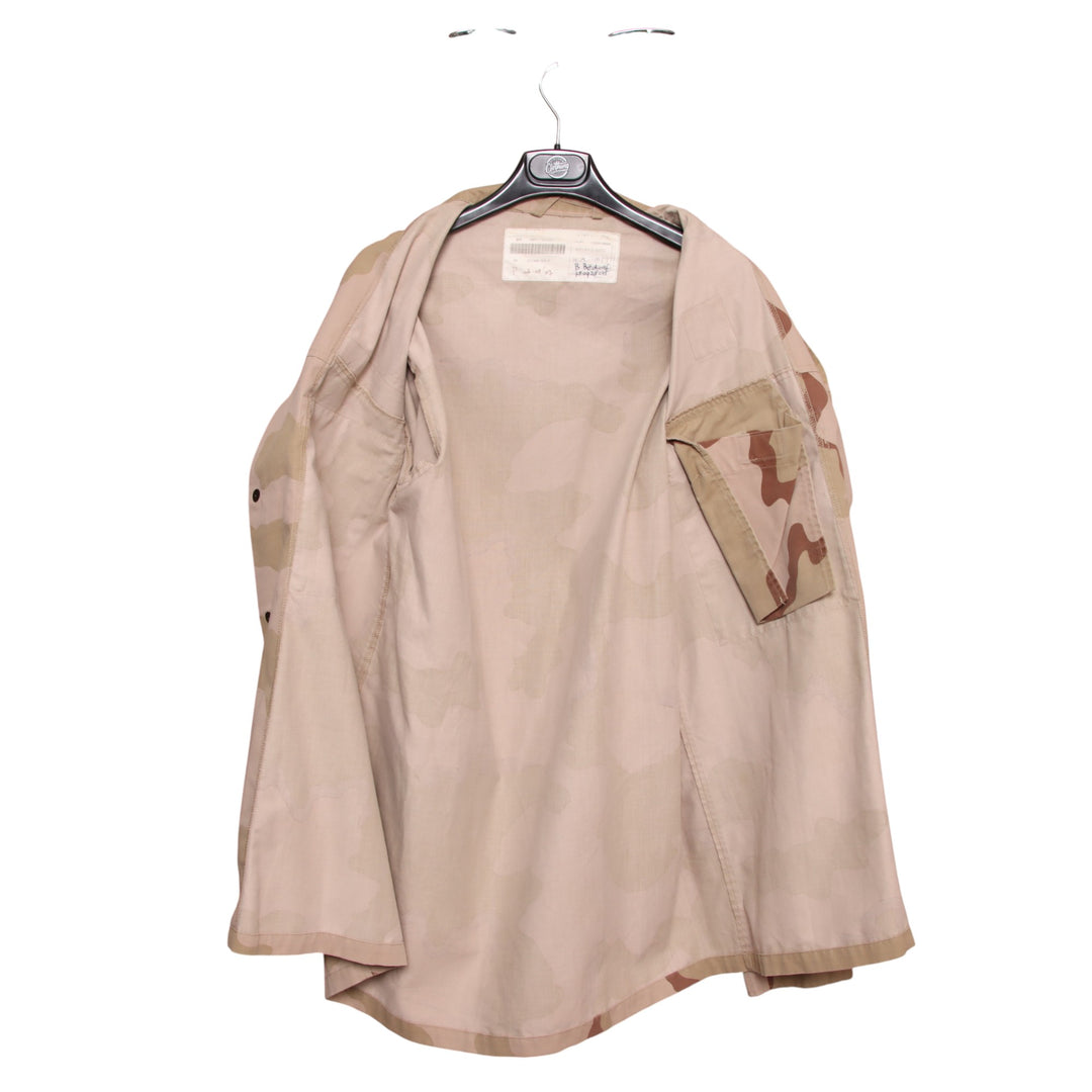 Giacca militare beige camouflage taglia M uomo