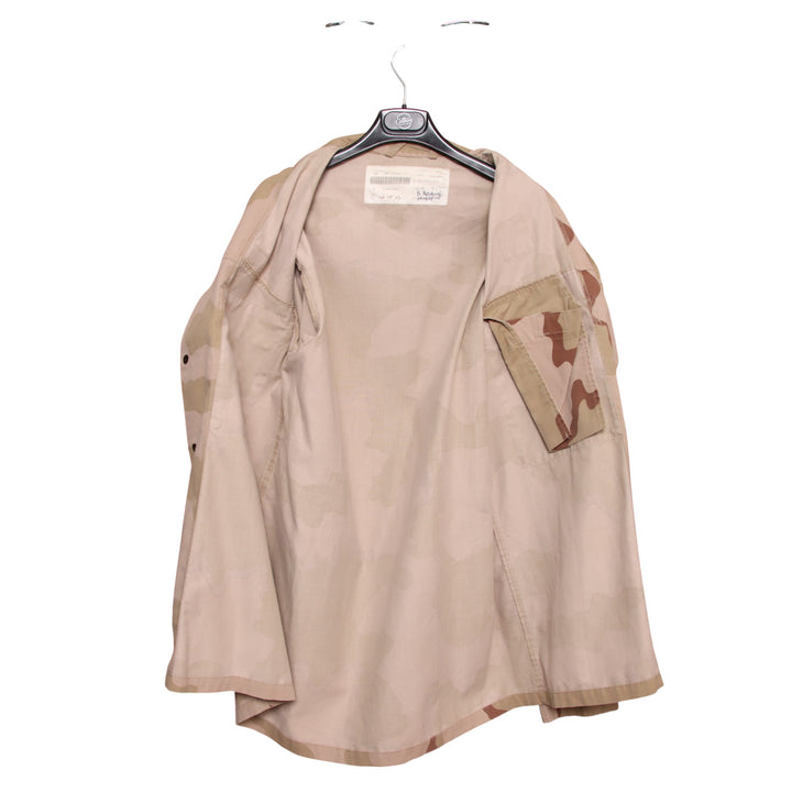 Giacca militare beige camouflage taglia M uomo