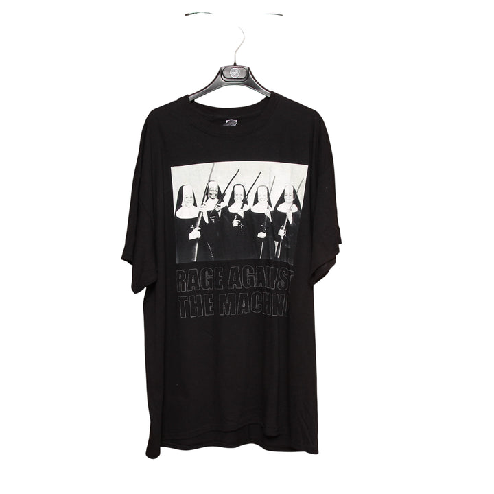 Gildan T-Shirt Nera Taglia XL Donna