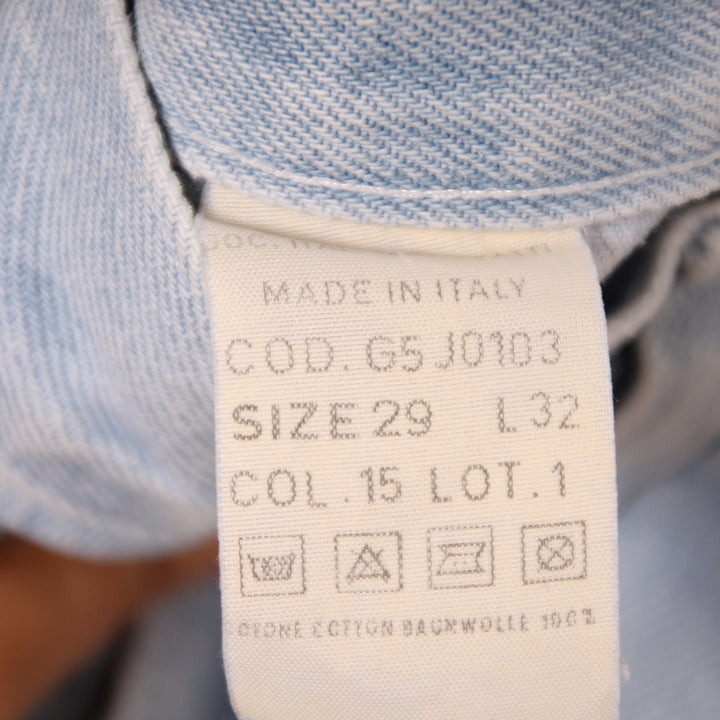 Giorgio Armani Buggy Jeans Denim W29 L32 Donna