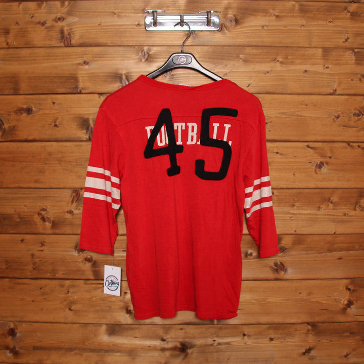 Gold Rush T-Shirt Vintage Rossa Taglia M Uomo Made in Japan