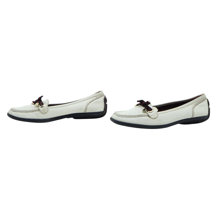 Gucci Mocassino in Pelle Beige EU 39.5 Donna
