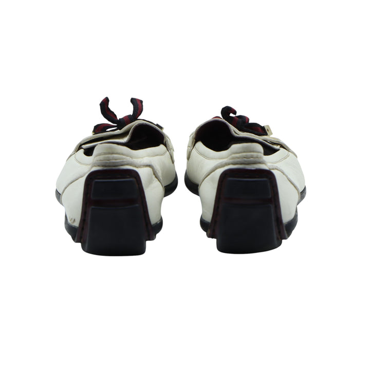 Gucci Mocassino in Pelle Beige EU 39.5 Donna