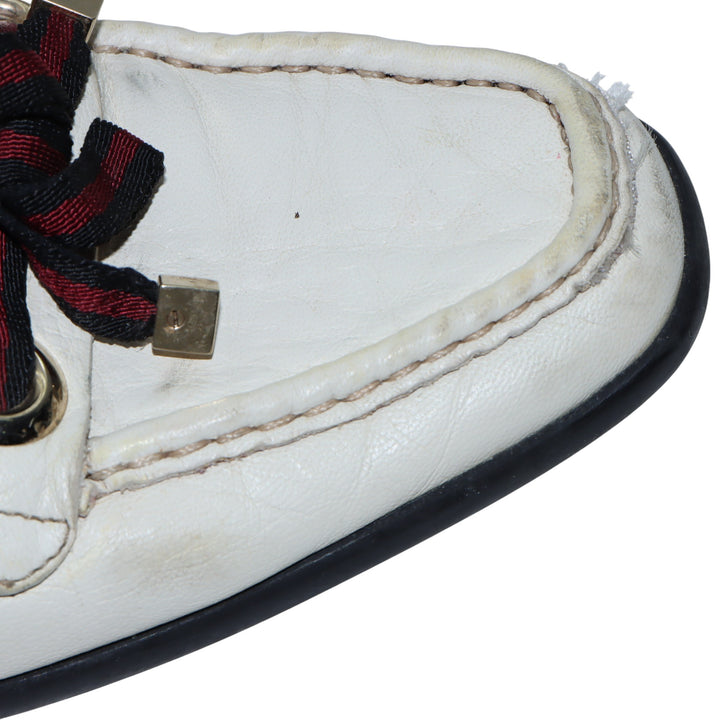 Gucci Mocassino in Pelle Beige EU 39.5 Donna