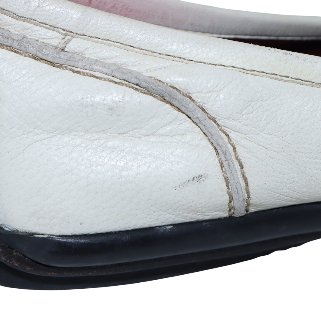 Gucci Mocassino in Pelle Beige EU 39.5 Donna