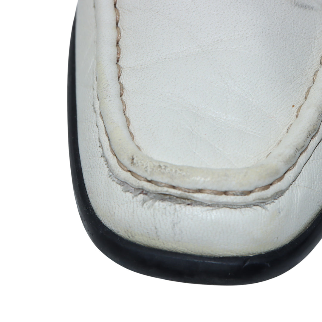 Gucci Mocassino in Pelle Beige EU 39.5 Donna