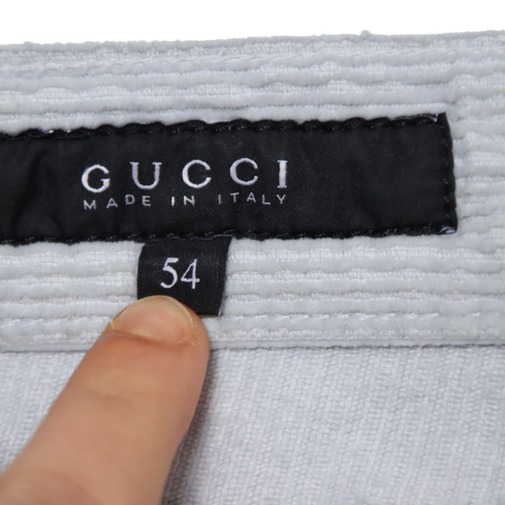 Gucci Skinny Jeans Grigio Taglia 54 Uomo