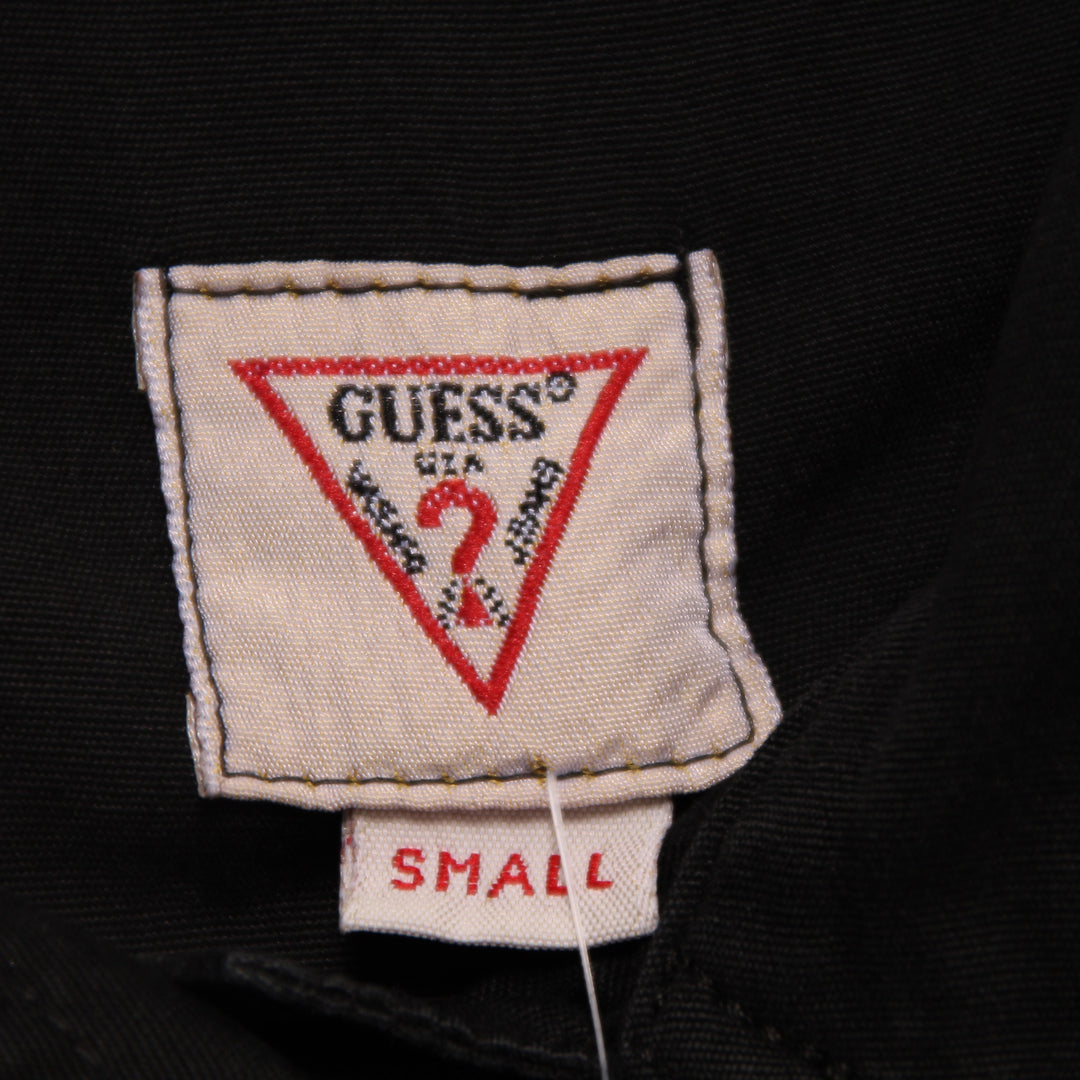 Guess Giacca Nera Taglia S Unisex Deadstock w/Tags