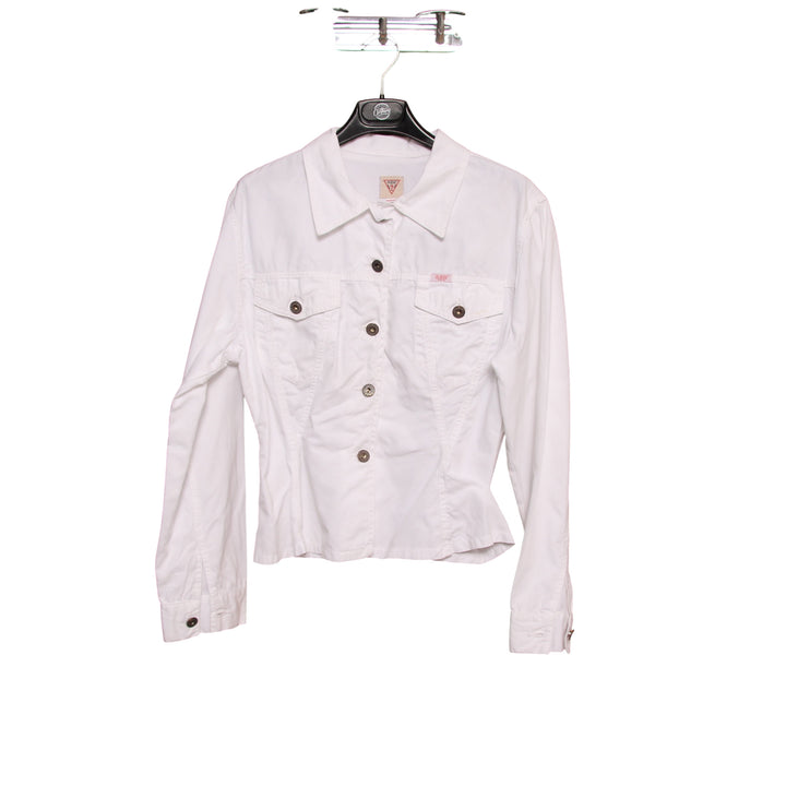 Guess Giacca Bianca Taglia M Donna