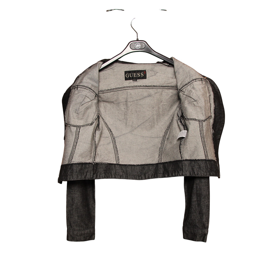 Guess Giacca di Jeans Grigio Taglia S Unisex