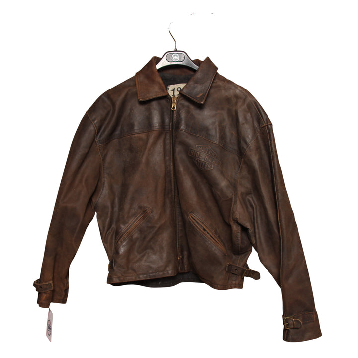 Harley-Davidson Giacca Vintage Marrone Taglia M Uomo