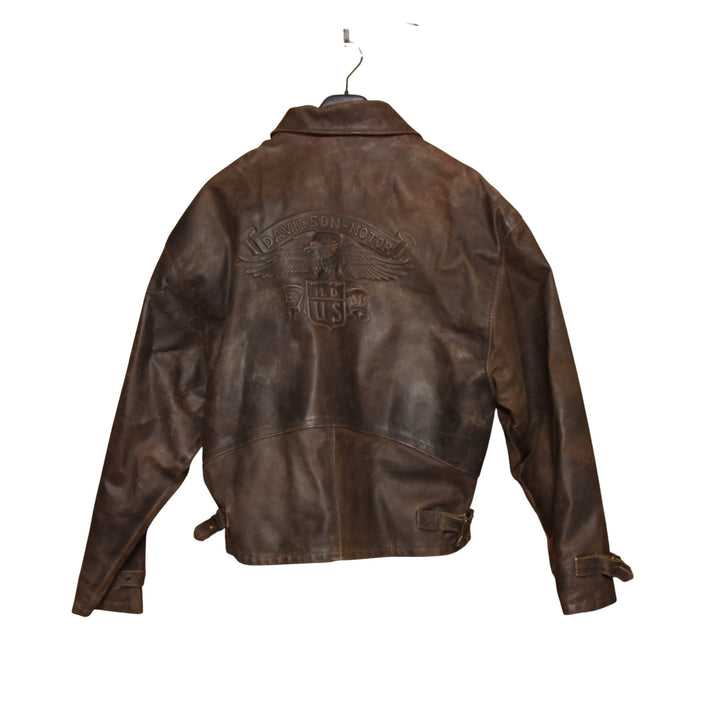 Harley-Davidson Giacca Vintage Marrone Taglia M Uomo