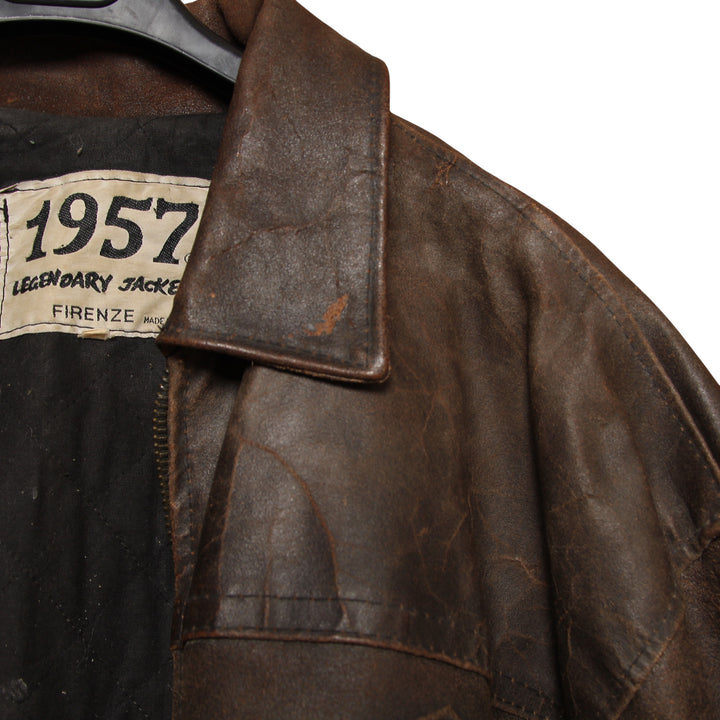 Harley-Davidson Giacca Vintage Marrone Taglia M Uomo