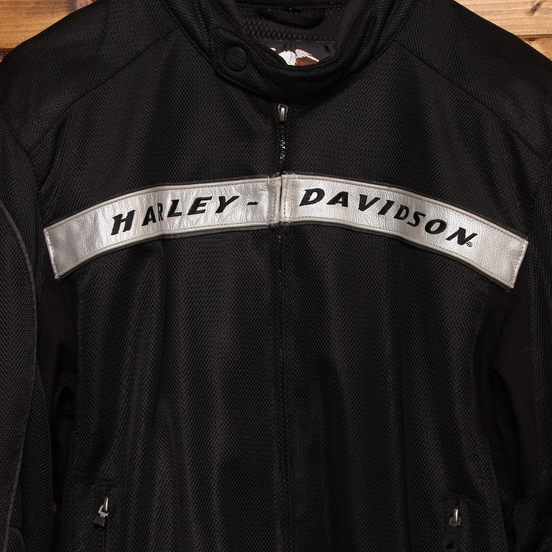 Harley Davidson Giacca da Moto Racing Nera Taglia L Unisex