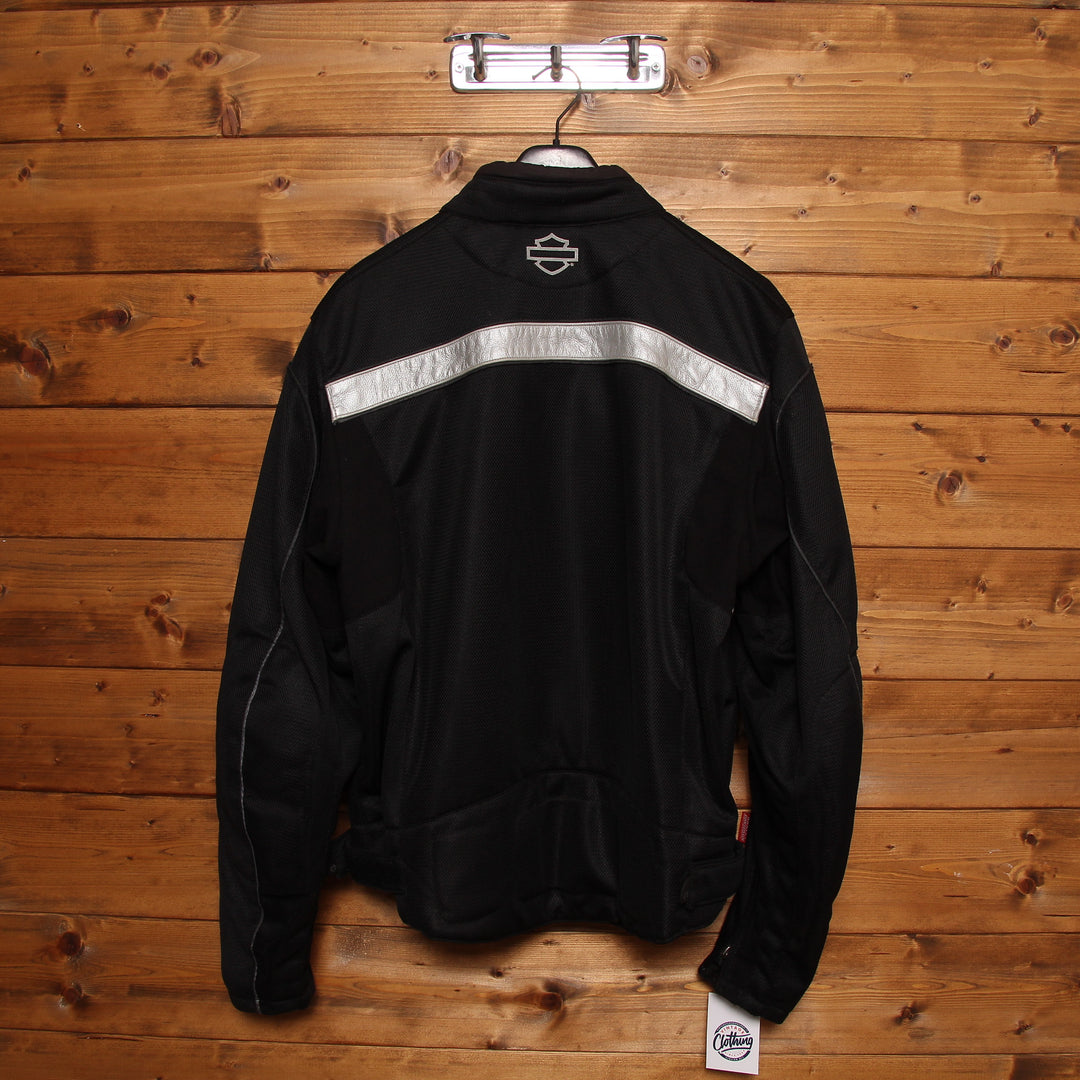 Harley Davidson Giacca da Moto Racing Nera Taglia L Unisex