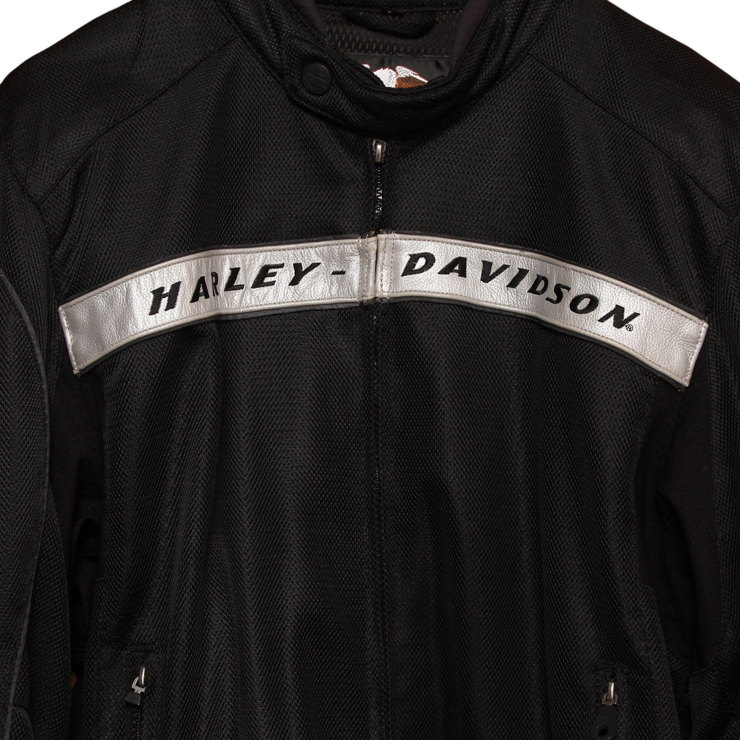 Harley Davidson Giacca da Moto Racing Nera Taglia L Unisex