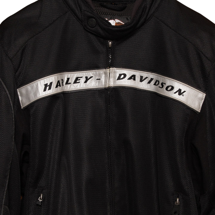 Harley Davidson Giacca da Moto Racing Nera Taglia L Unisex