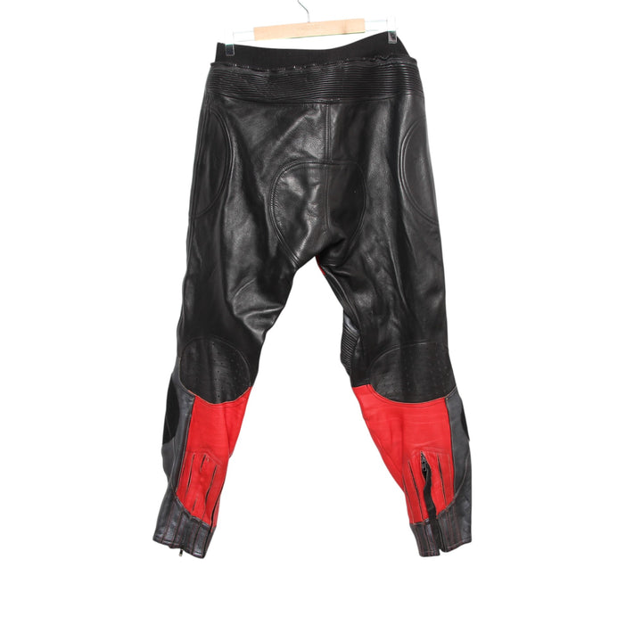 Heros by Held Reacing Pantalone da Moto Touring Vintage Nero e Rosso Taglia 54 Uomo