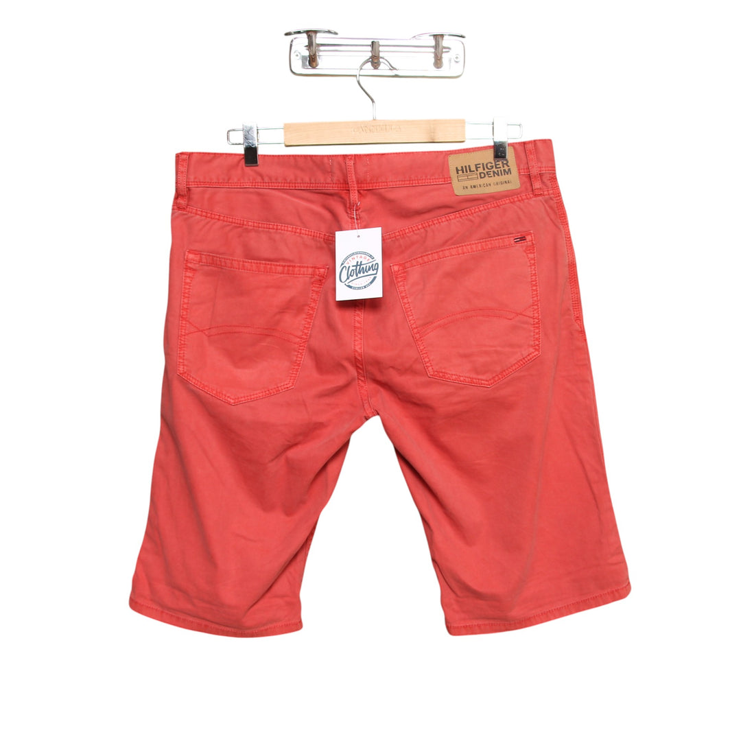 Hilfiger Denim Bermuda Rosso W34 Uomo