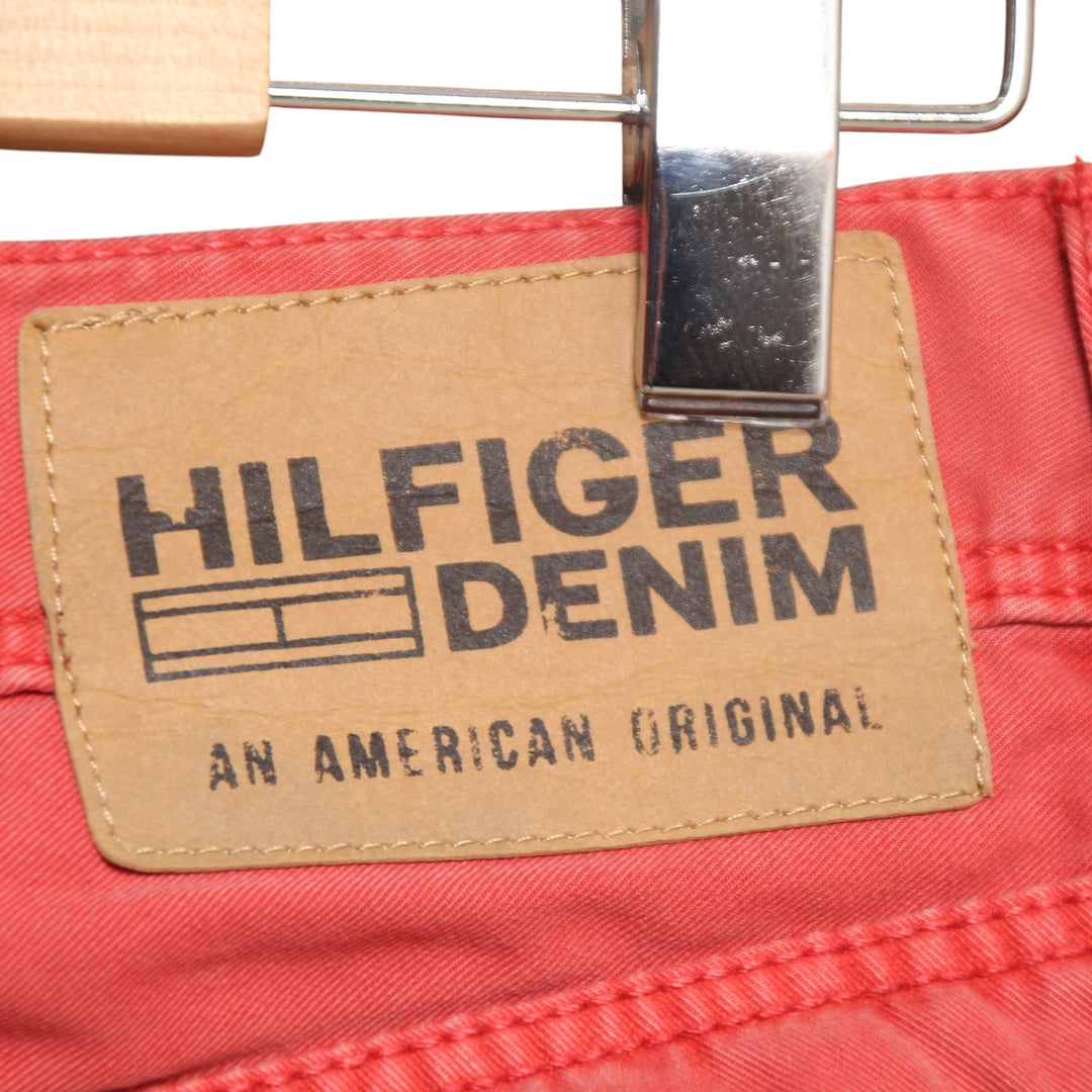 Hilfiger Denim Bermuda Rosso W34 Uomo