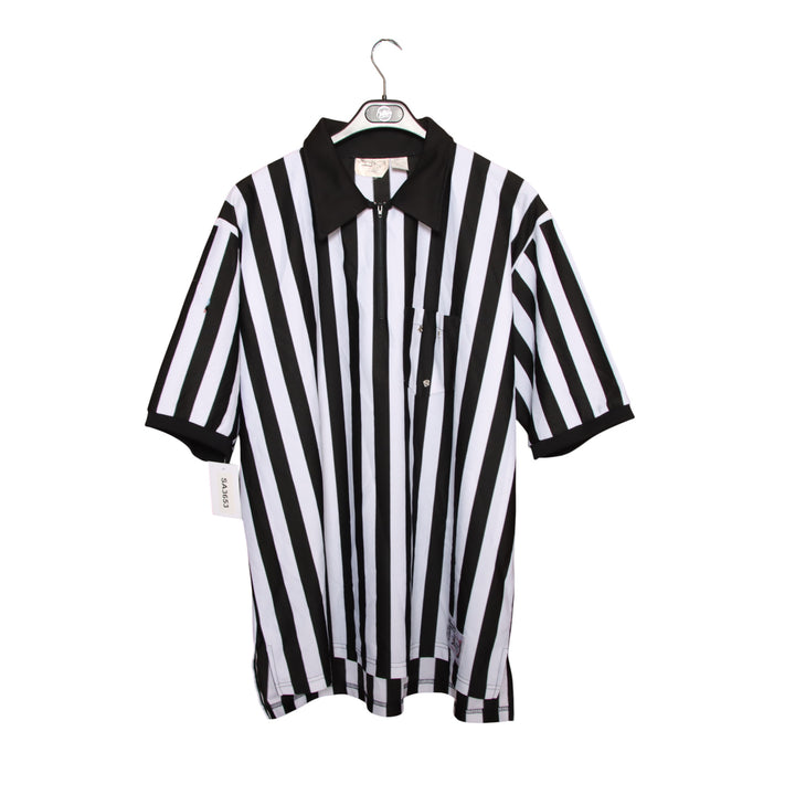 Honie's Maglia da Arbitro Bianca e Nera Taglia 3XL Uomo Made in USA