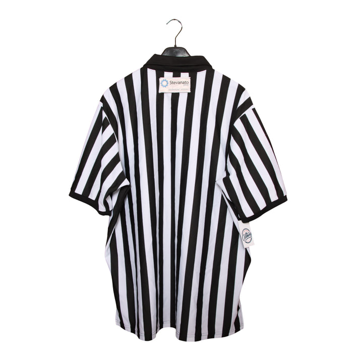 Honie's Maglia da Arbitro Bianca e Nera Taglia 3XL Uomo Made in USA