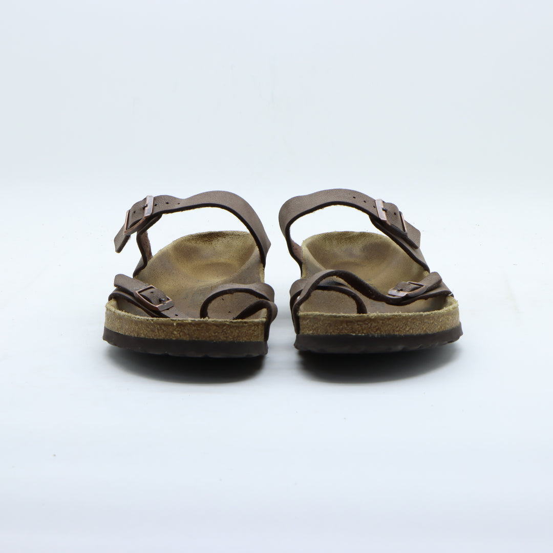 Birkenstock Mayari Ciabatta in Pelle Marrone Eur 41 Unisex