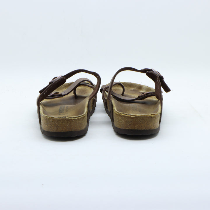 Birkenstock Mayari Ciabatta in Pelle Marrone Eur 41 Unisex