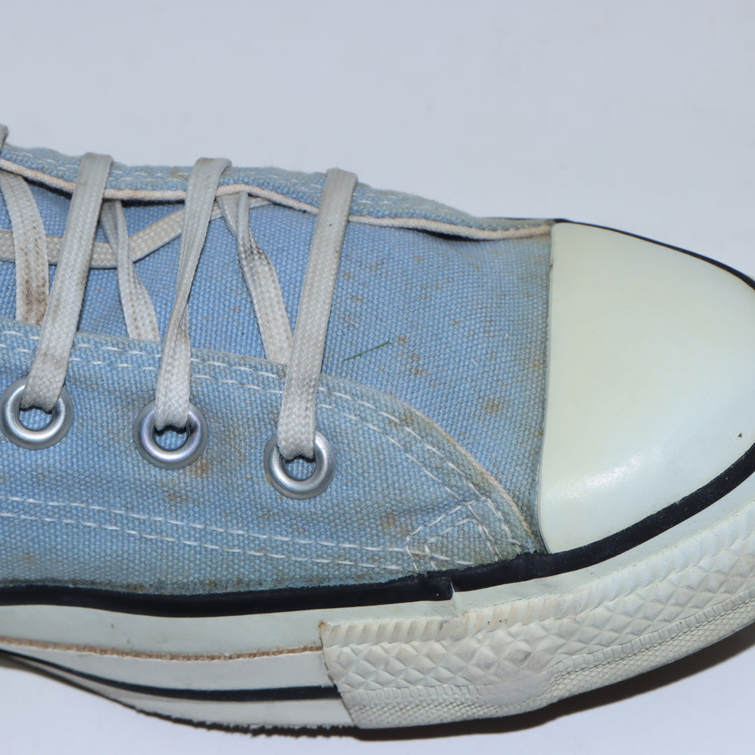 Converse Sneakers Vintage in Tela Celeste EU 41.5 Unisex Made in USA