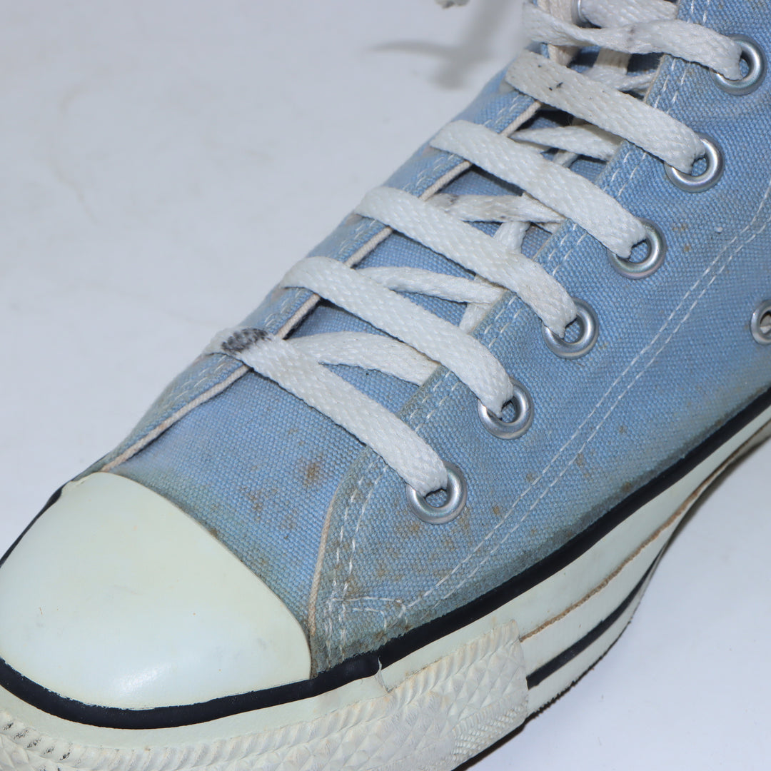 Converse Sneakers Vintage in Tela Celeste EU 41.5 Unisex Made in USA