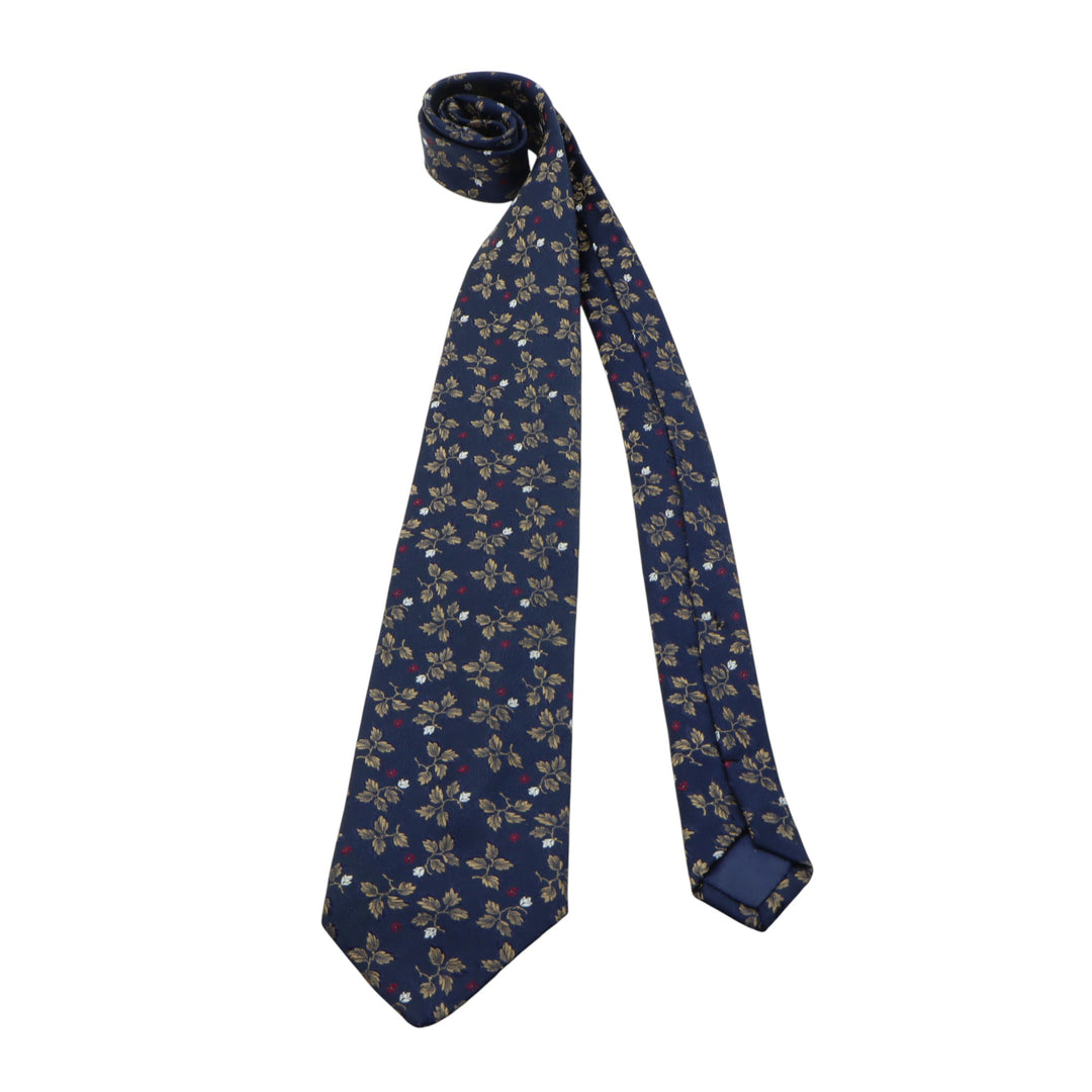 Fumagatti Cravatta Blu con Fantasia Uomo