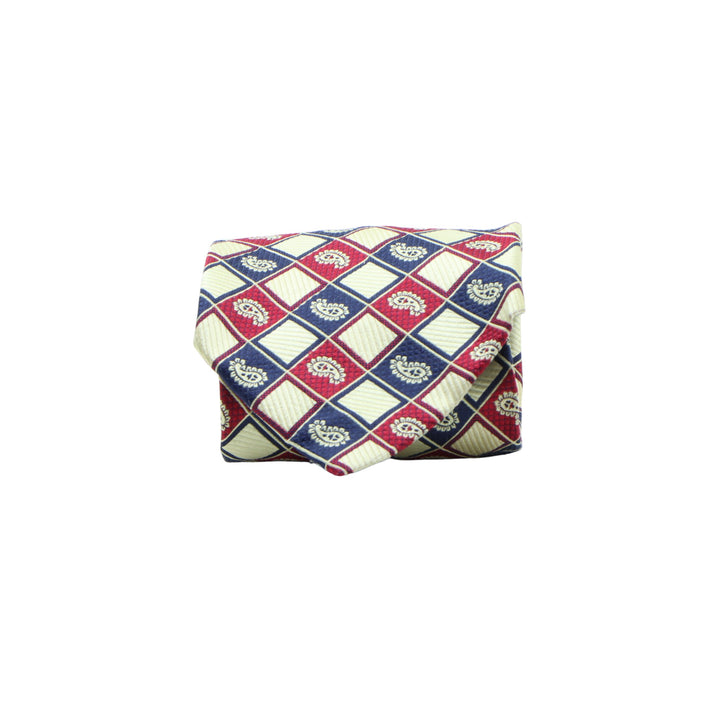 Ties Collection Cravatta Multicolore in Seta Uomo