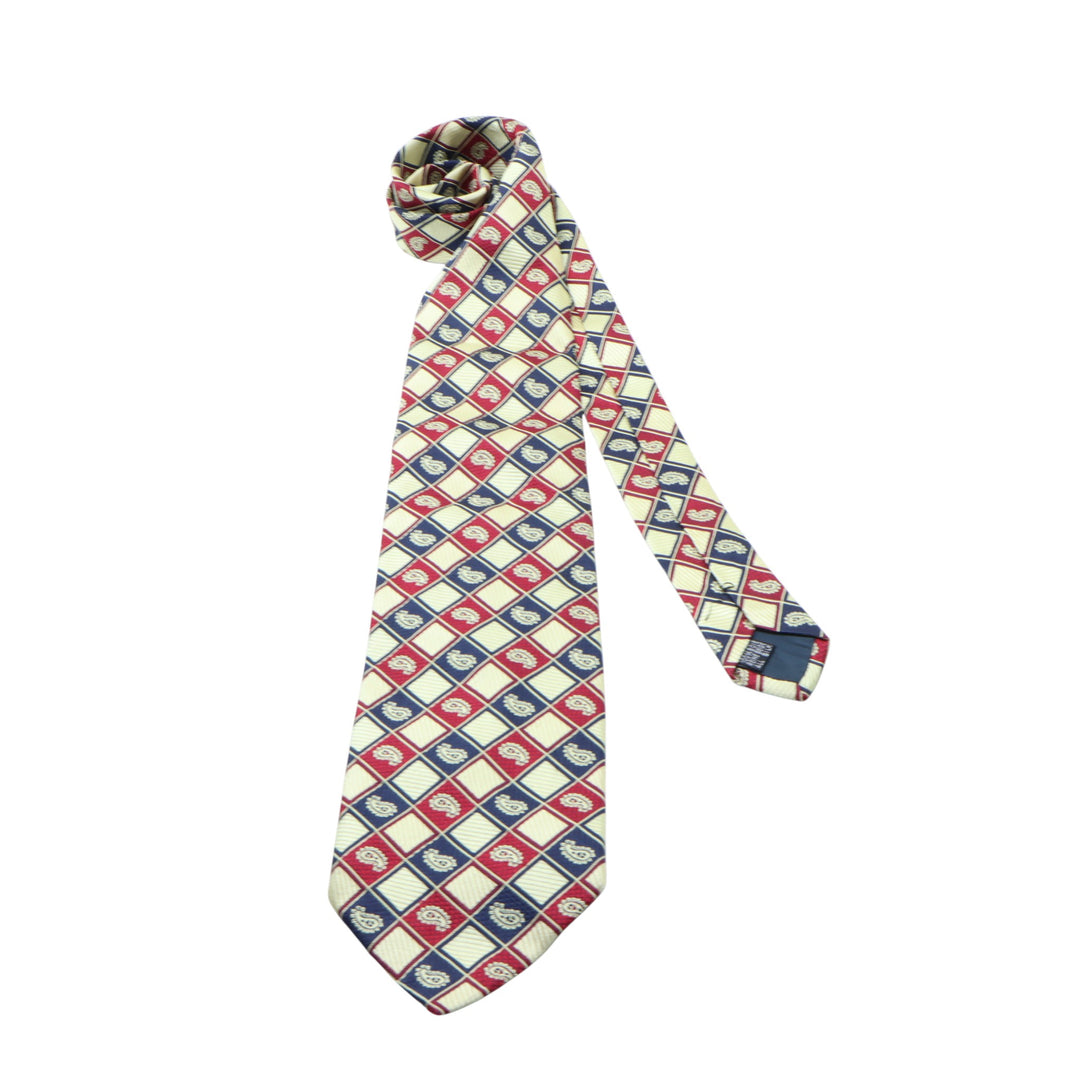 Ties Collection Cravatta Multicolore in Seta Uomo