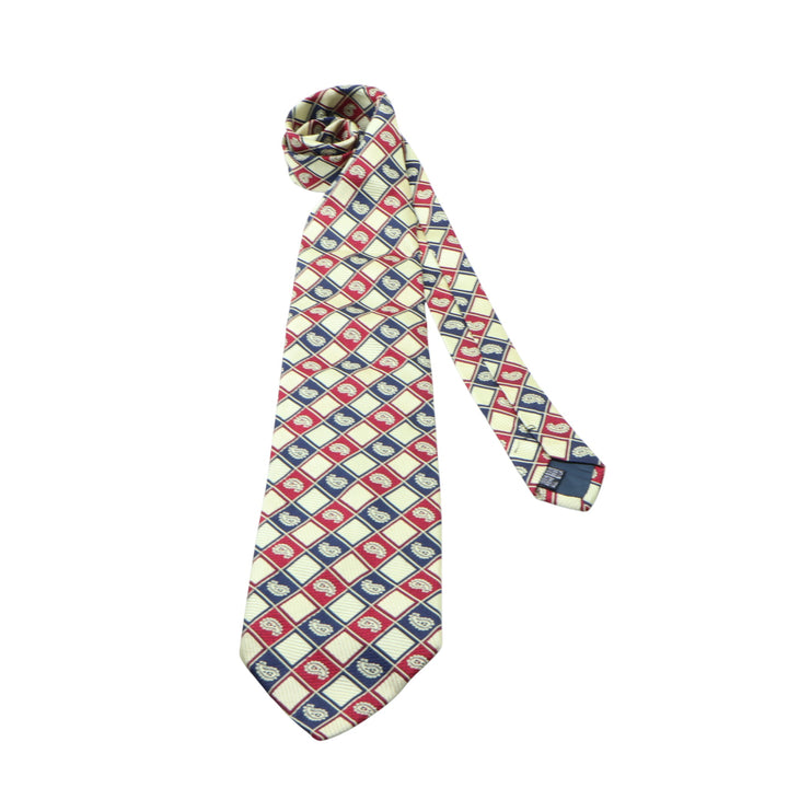 Ties Collection Cravatta Multicolore in Seta Uomo