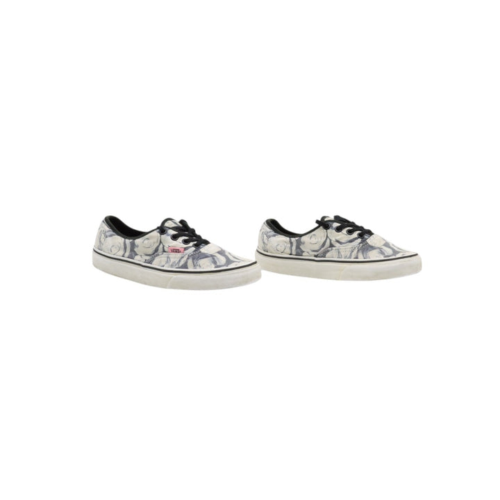 Vans Authentic Basse Nero con Rose Eur 36 Unisex