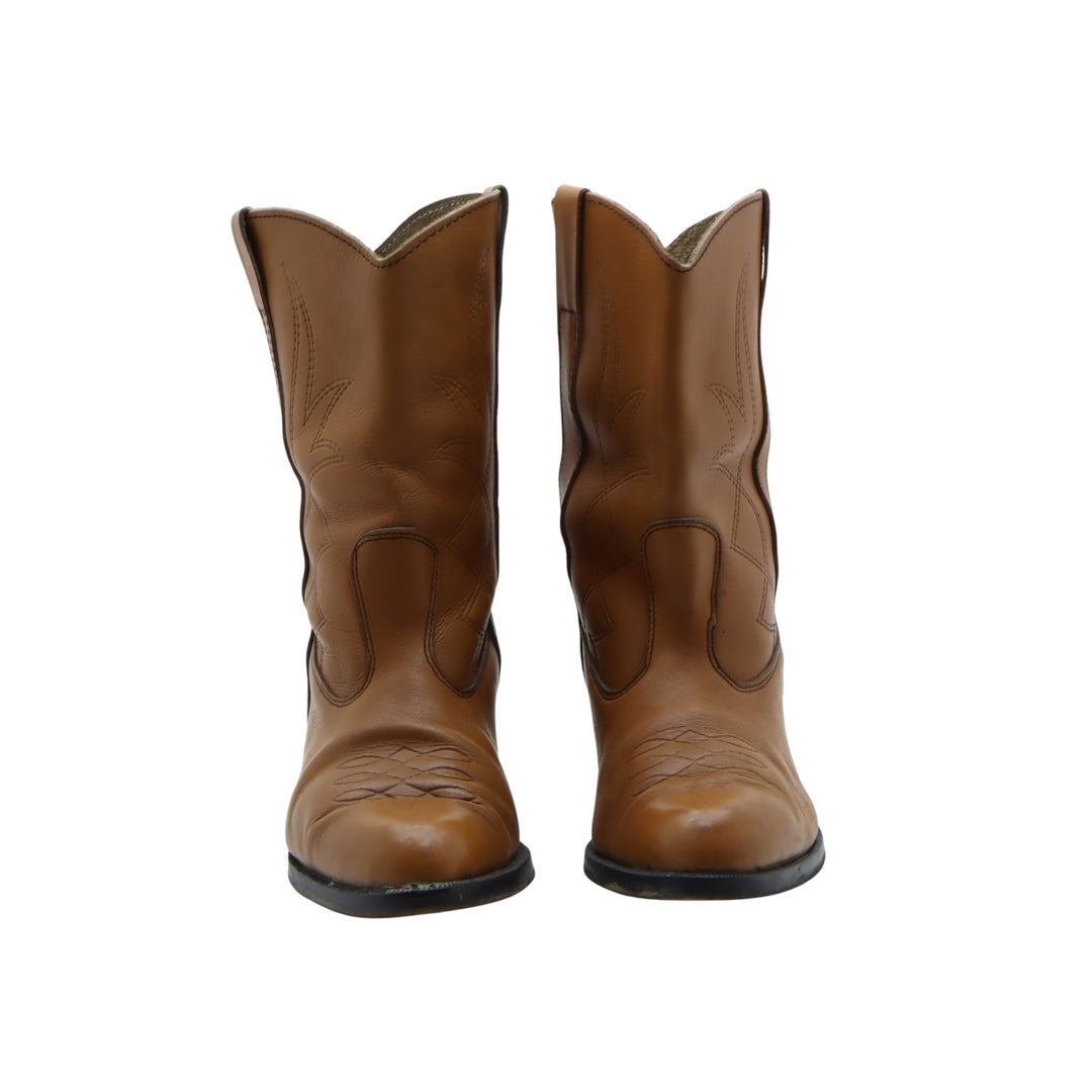 American Shoes Stivale in Pelle Marrone EU 41 Donna